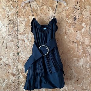 Zara Ruffle Belted Top • Size: Small •